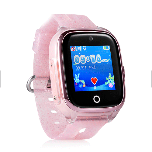 Часы Детские Умные Оригинальные Smart Baby Watch KT01 (розовый) Wonlex - фото 2 - id-p86152678