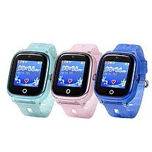 Часы Детские Умные Оригинальные Smart Baby Watch KT01 (бирюзовый) Wonlex, фото 3
