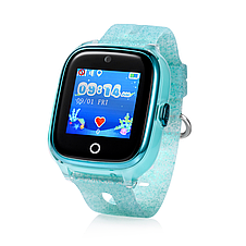 Часы Детские Умные Оригинальные Smart Baby Watch KT01 (бирюзовый) Wonlex, фото 3