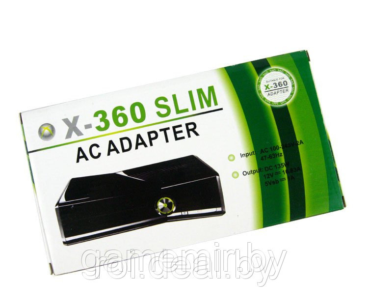 Блок питания для XBOX 360 Slim оригинал - фото 3 - id-p4211492
