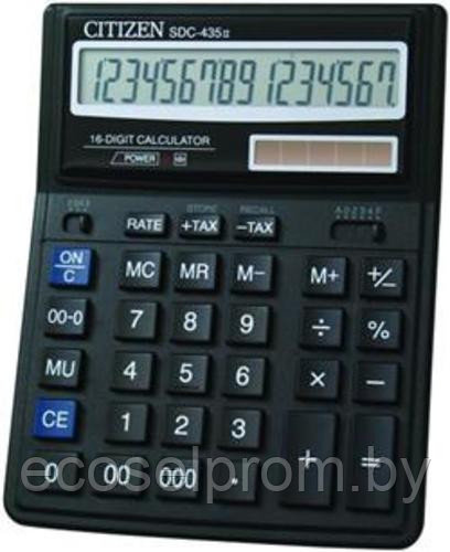Калькуляторы настольныеКалькулятор CITIZEN SDC-435 N - фото 1 - id-p4211717