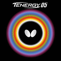 Накладкa Butterfly Tenergy 05, Черный, 1.9мм