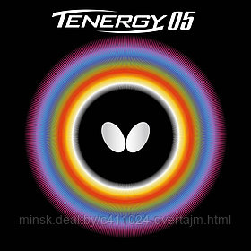 Накладкa Butterfly Tenergy 05,  Черный,  1.9мм