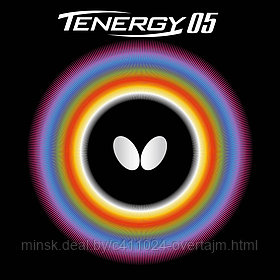 Накладкa Butterfly Tenergy 05,  Красный,  1.9мм