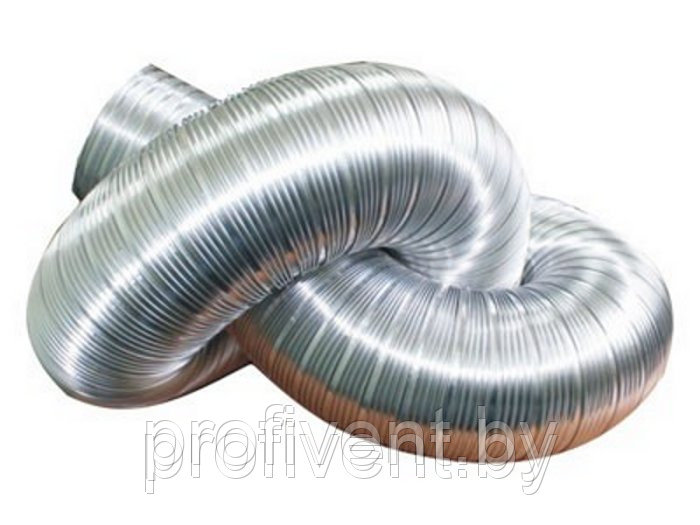 Воздуховод гибкий алюминиевый гофрированный, Воздуховоды гибкие алюминиевые, Воздуховод гибкий алюминиевый - фото 5 - id-p3897073