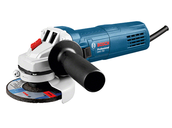 Одноручная углошлифмашина BOSCH GWS 750-125 Professional , фото 2
