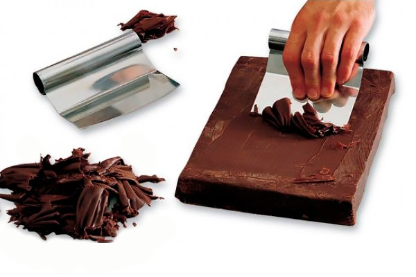 Скребок для шоколада закругленный, 120х110мм - фото 2 - id-p86174219