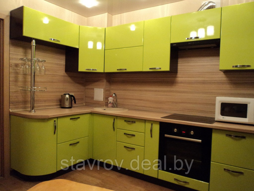 Кухня оливкового цвета - фото 1 - id-p86175332