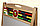 Обучающая доска, мольберт деревянный арт. VT174-1038 (88,5х44), фото 6