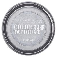 Maybelline Тени д/век Color Tattoo 24H 50 серебрянный