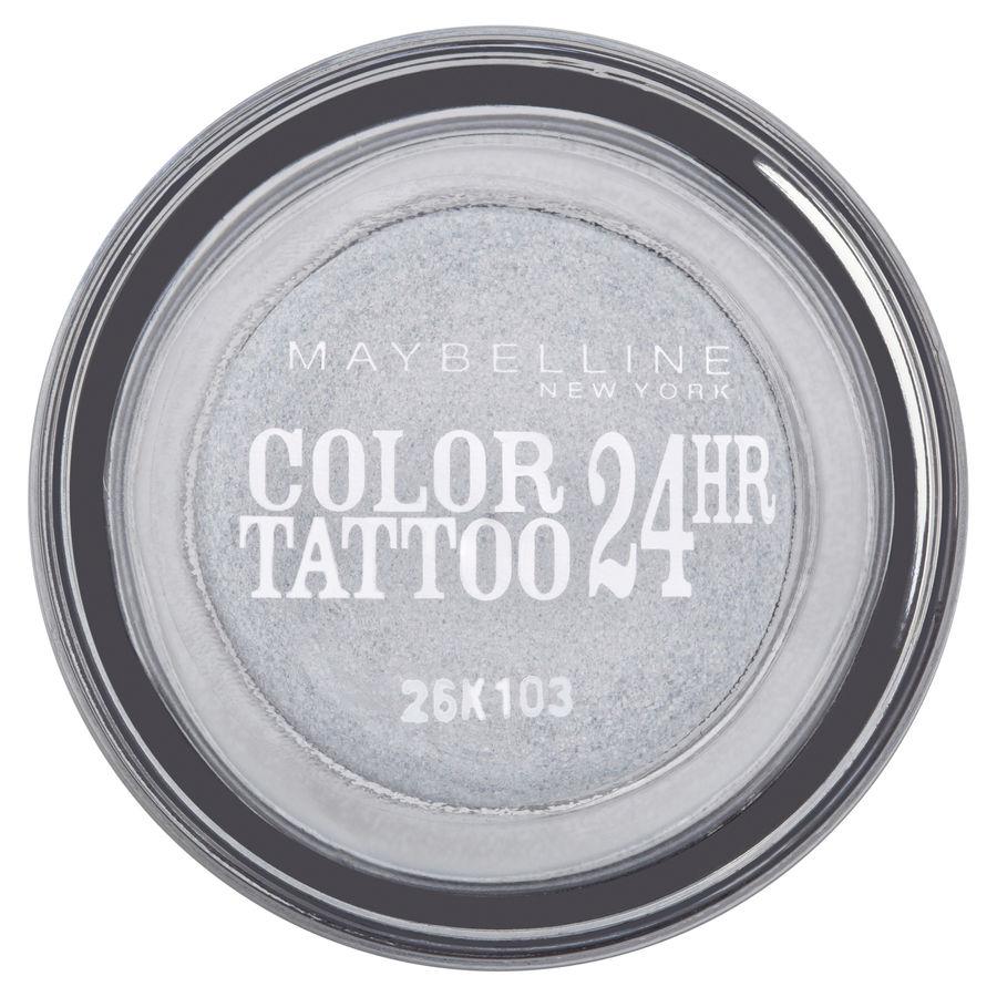 Maybelline Тени д/век Color Tattoo 24H 50 серебрянный - фото 1 - id-p79020462