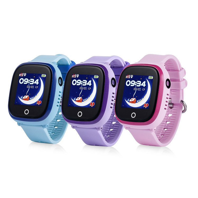 Детские умные часы водонепроницаемые Smart Baby Watch GW400X (розовые) - фото 4 - id-p86195683