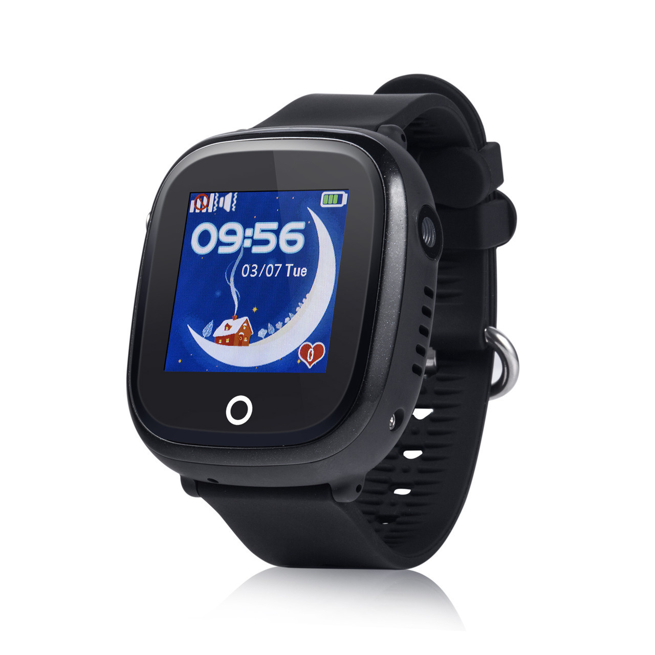 Детские умные часы водонепроницаемые Smart Baby Watch GW400X (черный)