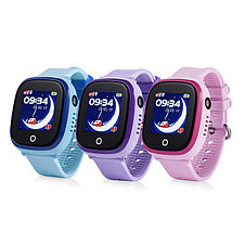 Детские умные часы водонепроницаемые Smart Baby Watch GW400X (фиолетовый), фото 2