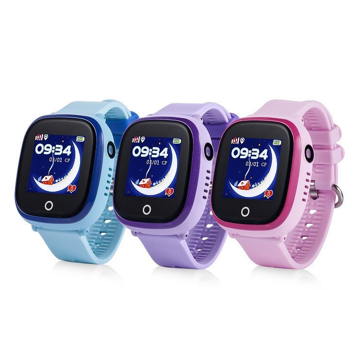 Детские умные часы водонепроницаемые Smart Baby Watch GW400X (голубой) - фото 2 - id-p86195754