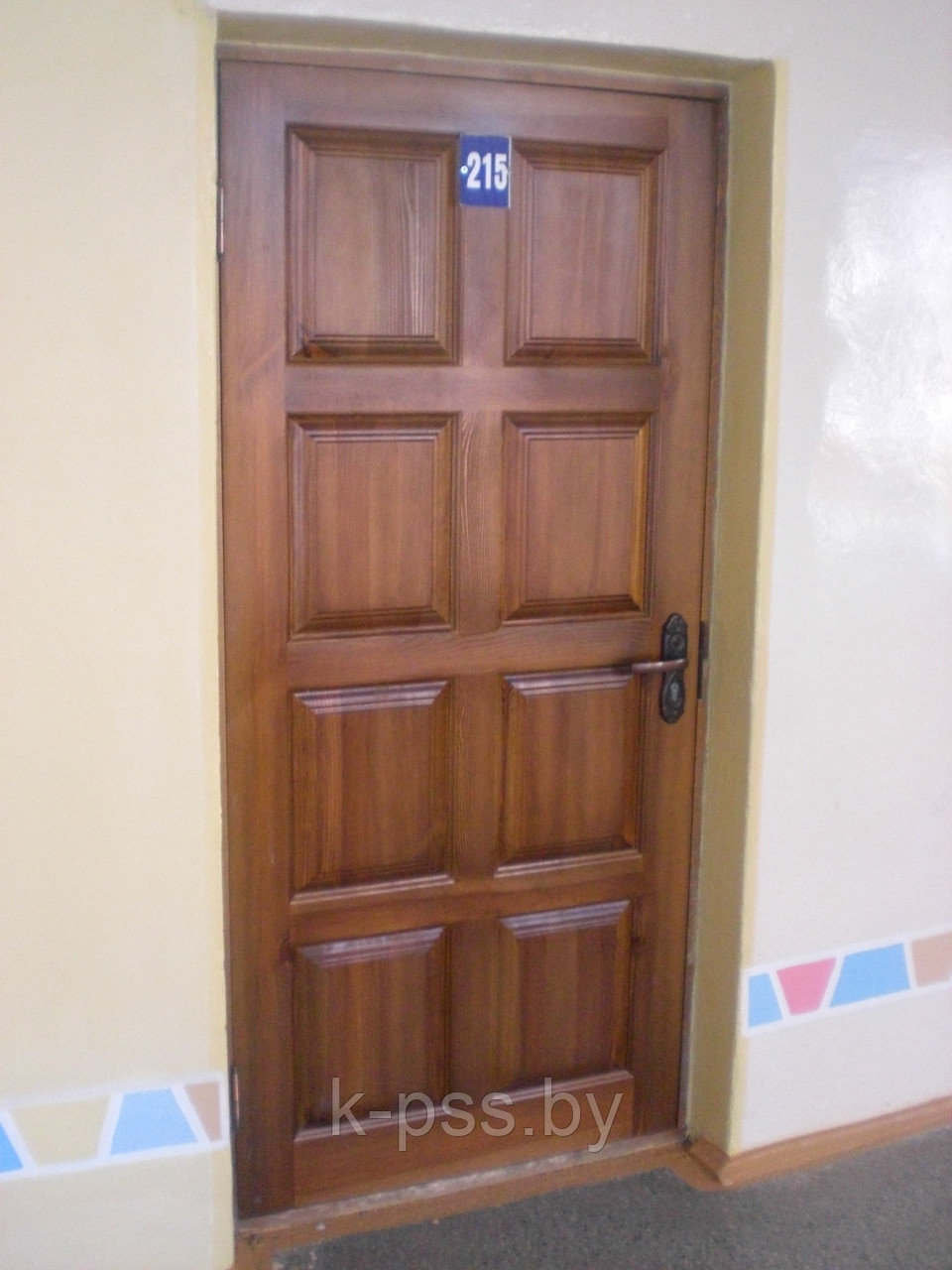 Двери входные деревянные Шоколадка 2 - фото 1 - id-p2150402
