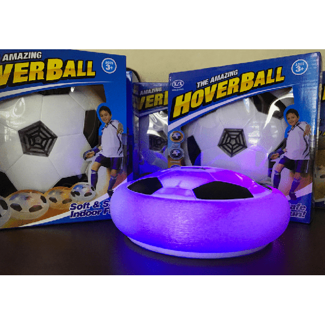 Футбольный летающий диск Hover Boll с Led подсветкой - фото 3 - id-p86211639