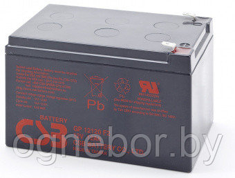 Аккумуляторная батарея CSB GP 12120 F2 12V/12Ah - фото 1 - id-p86214979