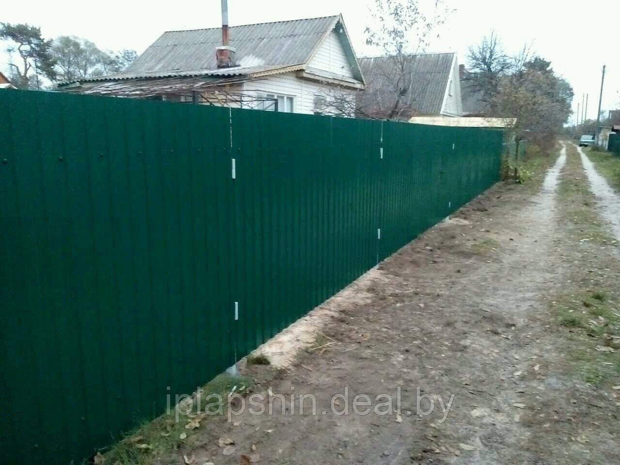Забор из металлопрофиля в Гомеле - фото 9 - id-p86216276
