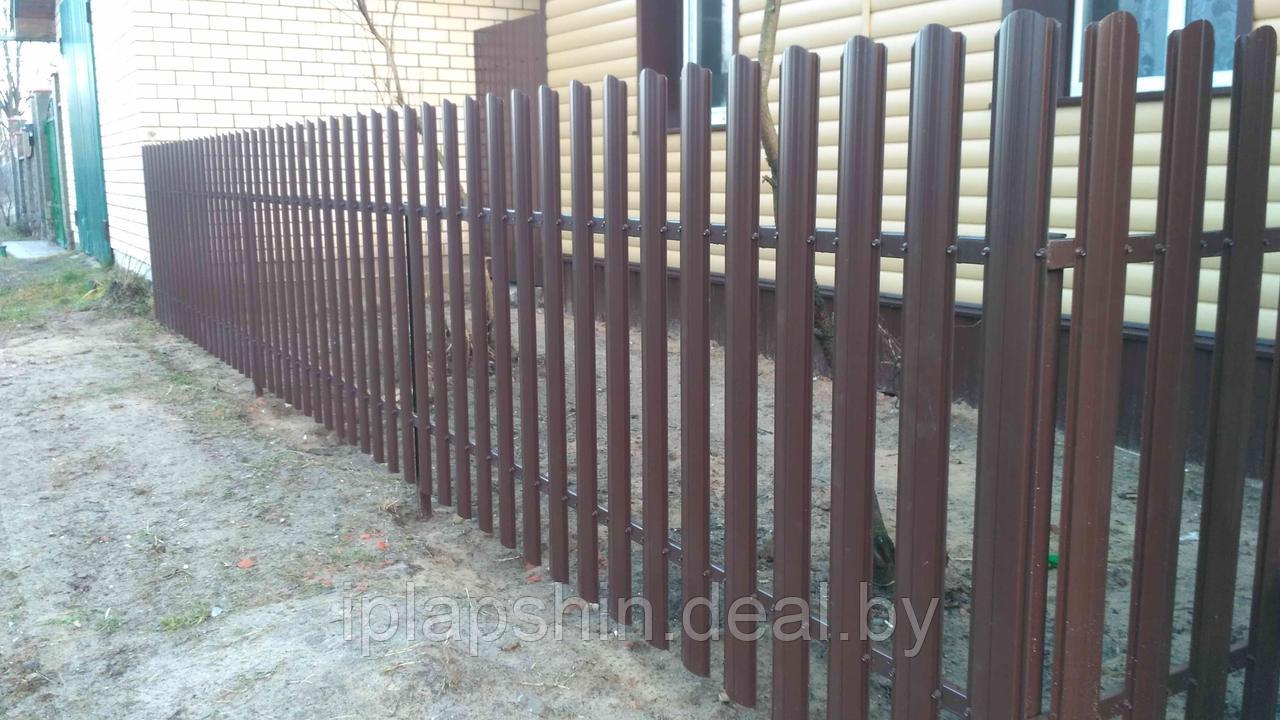Забор из металлопрофиля в Гомеле - фото 7 - id-p86216276