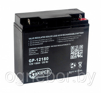 Аккумуляторная батарея Kiper GP-12180 12V/18Ah - фото 1 - id-p86218715
