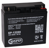 Аккумуляторная батарея Kiper GP-12200 12V/20Ah