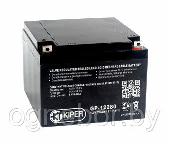 Аккумуляторная батарея Kiper GP-12280 12V/28Ah - фото 1 - id-p86219428