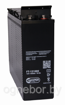 Аккумуляторная батарея Kiper FT-121000 12V/100Ah - фото 1 - id-p86221619