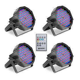 Комплект световых приборов Cameo FLAT PAR CAN RGB 10 IR SET