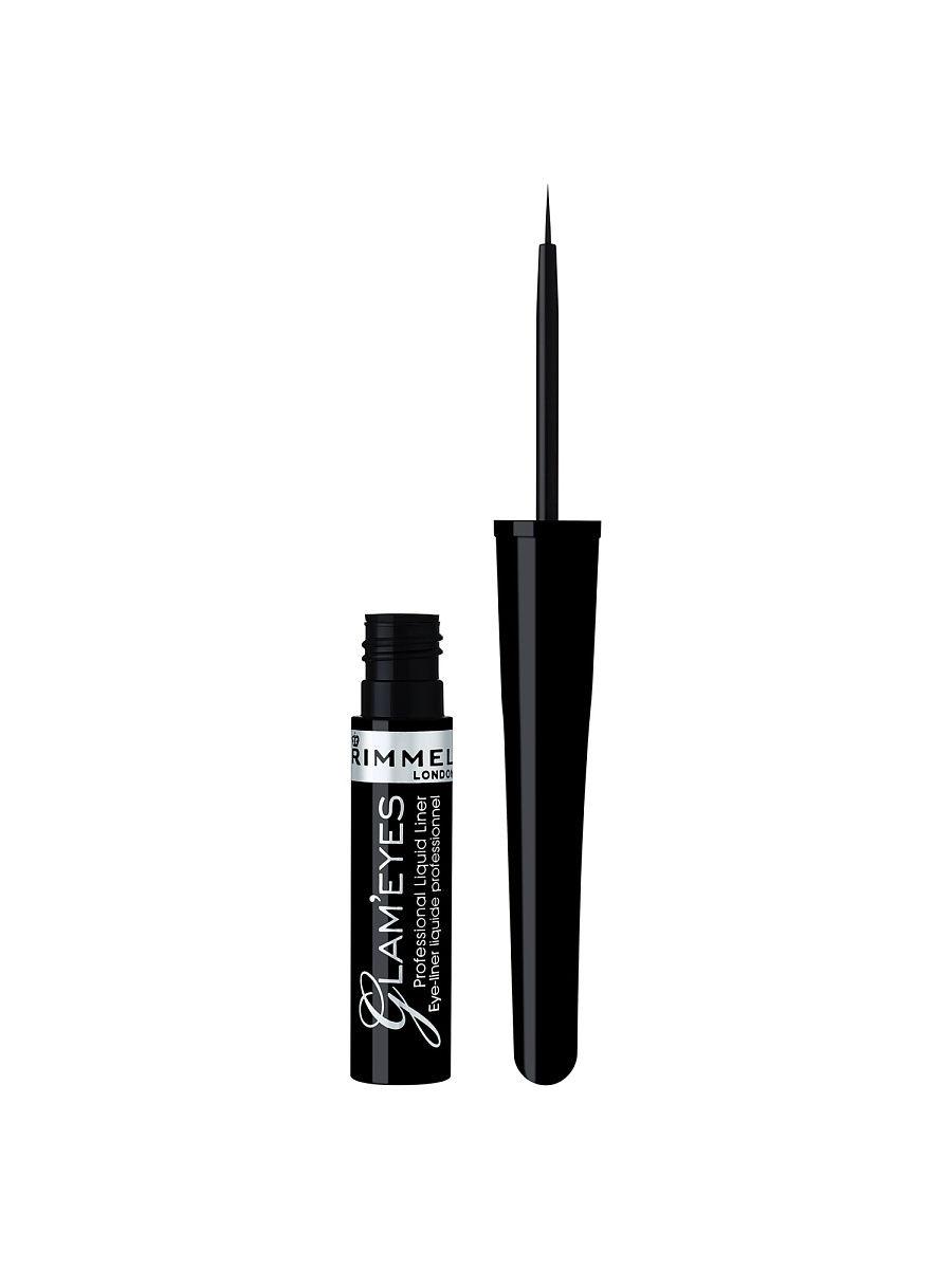 Rimmel  Жидкая подводка для глаз Glameyes Professional Liquid Liner (черная)