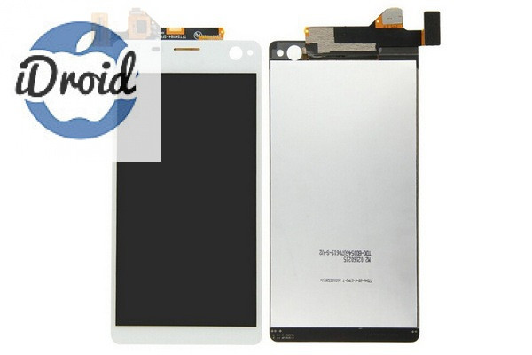Дисплей (экран) Sony Xperia C4 (E5303, E5306, E5333, E5343) с тачскрином, белый