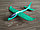 Детский большой игрушечный Светящийся Самолет Планер 49*47см для игры детей малышей. Игрушка для детей, фото 3