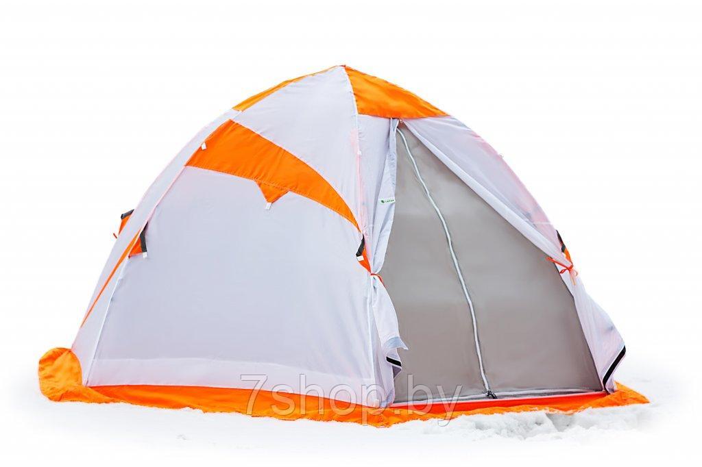 Палатка для зимней рыбалки "Лотос 4 оранжевая"