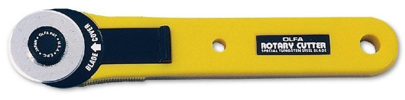 Нож OLFA RTY-1/G с круглым лезвием 28мм (Япония) - фото 1 - id-p86256325