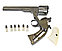 Пневматический револьвер ASG Schofield-6 steel grey 4,5 мм, фото 6