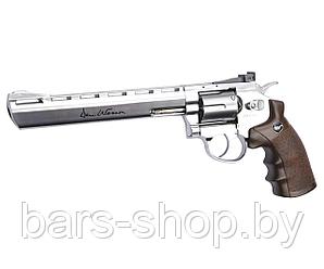 Пневматический револьвер ASG Dan Wesson 8 Silver 4,5 мм