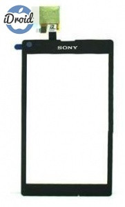 Тачскрин Sony Xperia L S36h (C2104, C2105), черный - фото 1 - id-p82682559