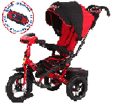 Детский трёхколёсный велосипед Trike Super Formula SFA3 красный - фото 1 - id-p70279319