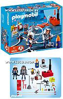 Игровой набор- конструктор «Пожарная команда с насосом» (PLAYMOBIL 4825)