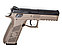 Пневматический пистолет ASG CZ P-09 FDE пулевой blowback 4,5 мм, фото 3