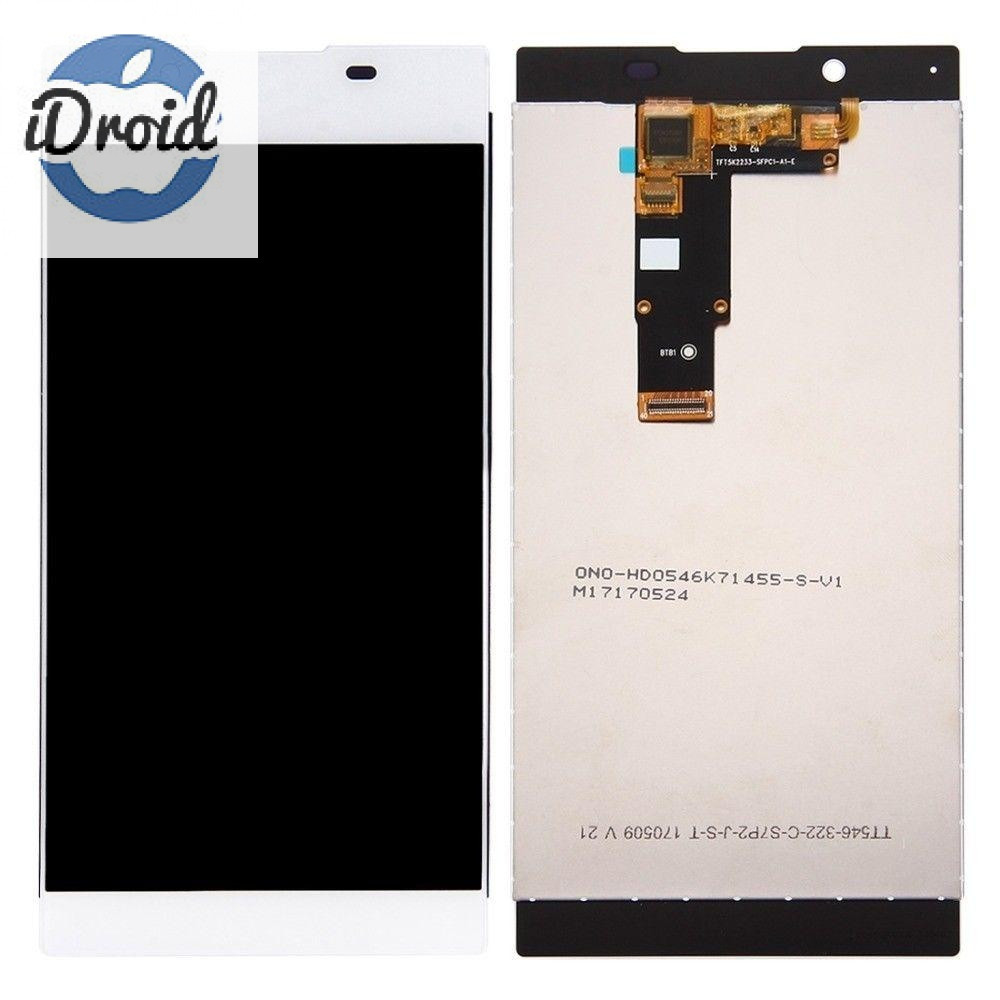 Дисплей (экран) Sony Xperia L1 G3311 G3312 G3313 с тачскрином, белый