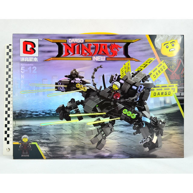 Конструктор Ninja 953 трансформер робот-дракон 581 деталь - фото 2 - id-p86317235