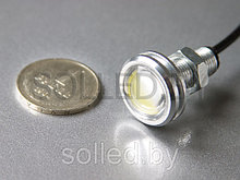 Светодиодный светильник SPOT D23-2W-Silver 12V 23mm, серебристый