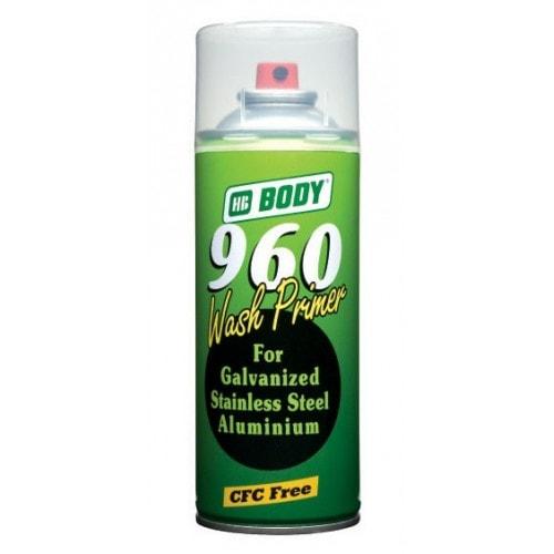 BODY 5100300050 960 WASH PRIMER Грунт антикоррозийный желто-зеленый аэрозоль 400мл