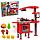 Детская игровая кухня 008-83 с духовкой, 35 предметов, высота 82 см, красная, фото 5