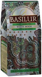 Чай Basilur White Moon листовой 100г.