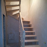Деревянная лестница из сосны, фото 4