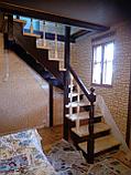 Деревянная лестница из сосны, фото 2
