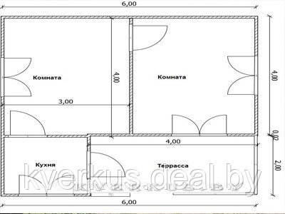 Дачный домик Класик - фото 2 - id-p4234399