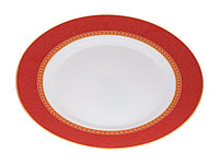 Тарелка десертная стеклокерамическая, 200 мм, круглая, AMEERAH RED (Амира рэд), DIVA LA OPALA (Sovrana
